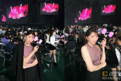 야마기시 아이카가 블링크? 블랙핑크 월드투어 콘서트 인증샷 남겨..