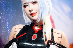 야살 실물 직찍 크리에이터 미디어대전 2023 사이버펑크 : 엣지러너 '루시' 코스프레 - 코스어 야살
