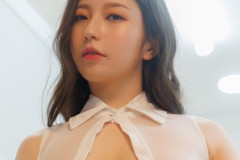 모델 리사 웹화보, 비밀스토리 '리사 Vol.10 화이트 시스루' 샘플 - 리사