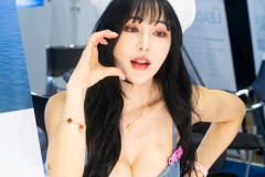 진하진 실물 직찍 2024 경기국제보트쇼 프린세스 요트 코리아 부스 - 진하진