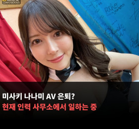 미사키 나나미 AV 은퇴? 현재 인력 사무소에서 일하는 중