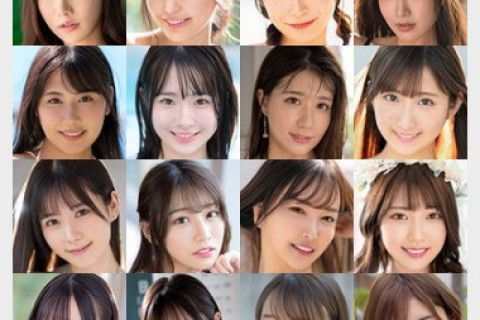 FANZA 2024년 4월 AV 여배우 랭킹 DVD 판매 TOP 100 (4/1~4/30)