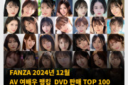 2024년 12월 AV 여배우 순위 TOP 100 - FANZA 월간 판매 부문