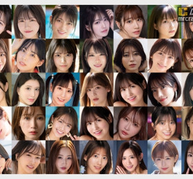 2025년 01월 AV 여배우 순위 TOP 100 - FANZA 월간 판매 부문