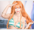 빛베리 직찍 250504 일러스타 페스 7 미스틱 뮤즈 부스 원피스 '나미' 코스프레 - 크리에이터 빛베리