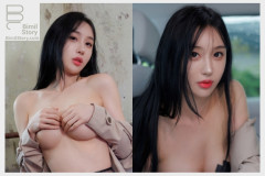규리 웹화보 비밀스토리 '규리 Vol.06 트렌치코트 속 선물' 맛보기 - 모델 규리