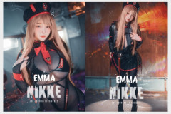 소이밀크 DJAWA 'Nikke : Emma' 웹화보 맛보기 - 모델 소이밀크