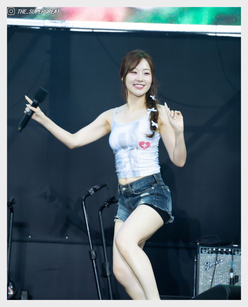 러브원 유솜 2025 여르미오페스티벌 250816 직찍