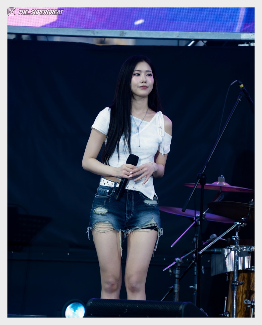 러브원 아연 2025 여르미오페스티벌 250816 직찍