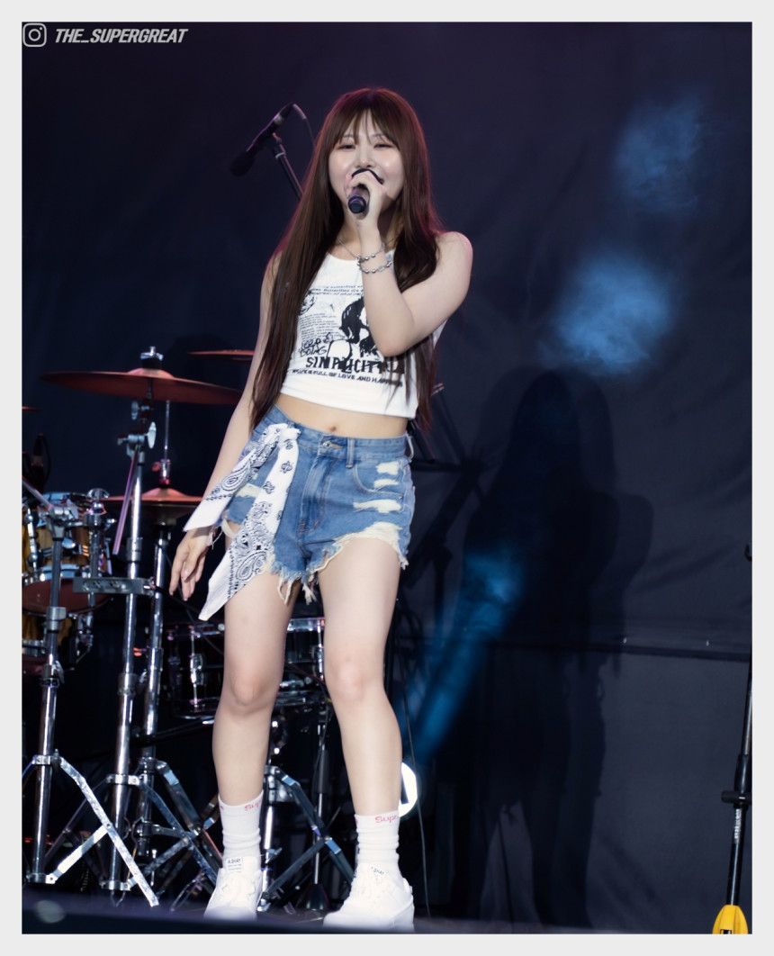 러브원 유나 2025 여르미오페스티벌 250816 직찍