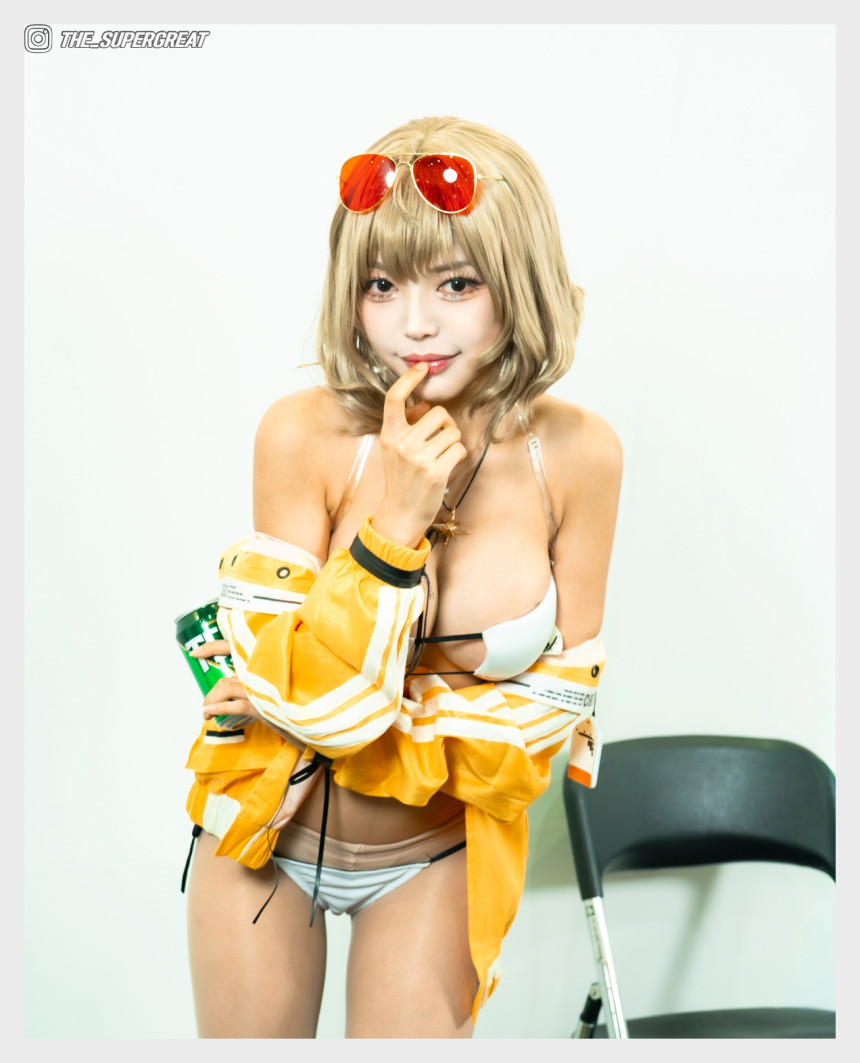 유수정 2025 서울팝콘 250914 코스커넥트 부스 직찍 - 모델 유수정