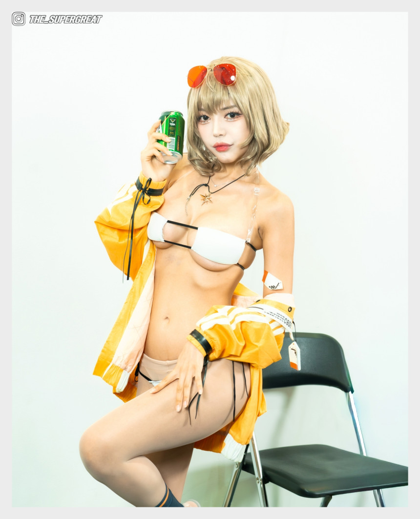 유수정 2025 서울팝콘 250914 코스커넥트 부스 직찍 - 모델 유수정