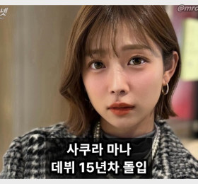 사쿠라 마나 데뷔 15년차 돌입! 때로는 무리하지 않으며 정진하겠습니다