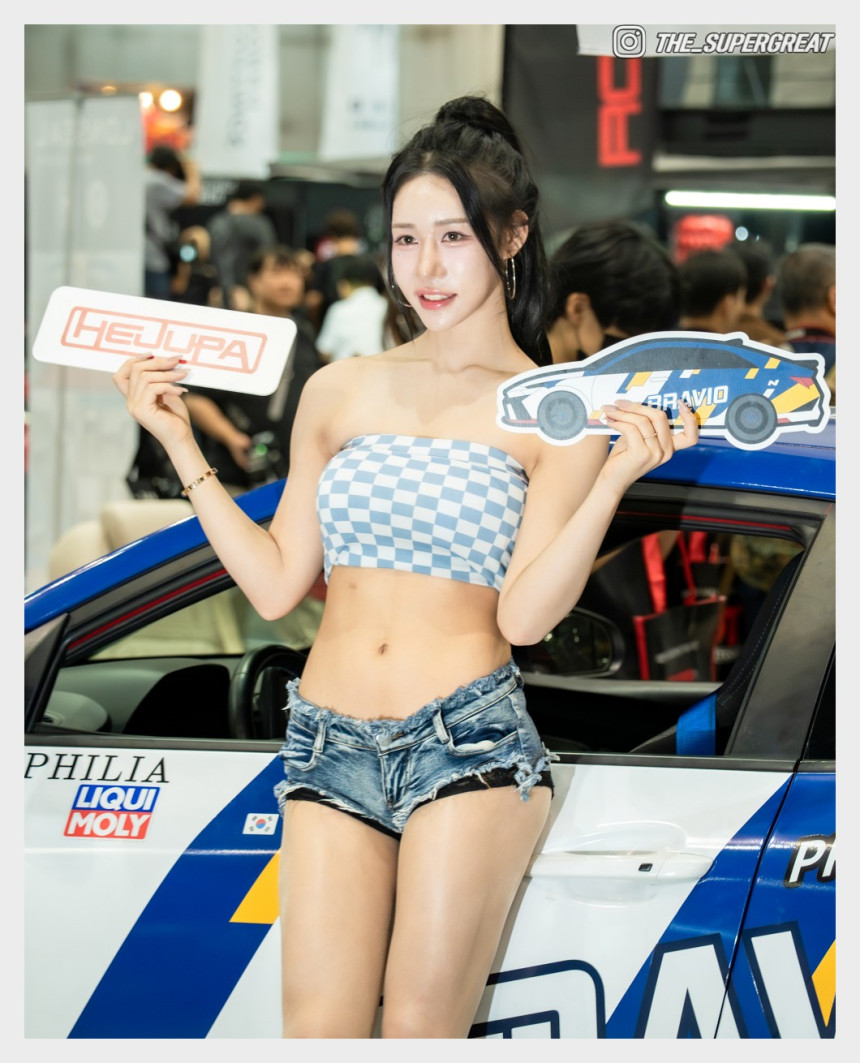 유예주 2025 오토살롱테크코리아 250920 직찍 - 모델 유예주 - 2