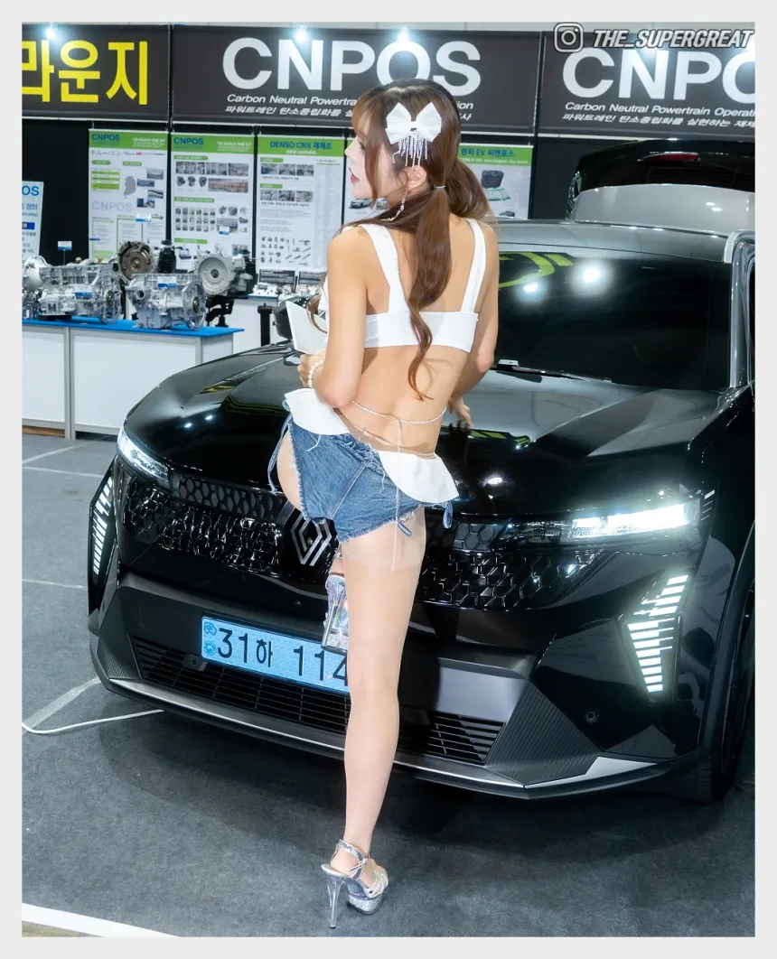 유수정 2025 오토살롱테크코리아 씨엔포스 부스 250921 직찍- 모델 유수정 - 7