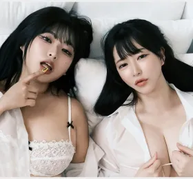 가제로 X 아메미야 루나, 아찔한 백합 컨셉 웹화보 '여름의 비밀' 펀딩 론칭
