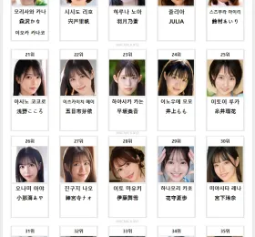 2026년 05월 AV 여배우 순위 TOP 50 - FANZA 월간 판매 부문